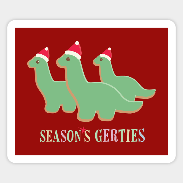 Season's Gerties - Jollywood Nights Sticker by Heyday Threads